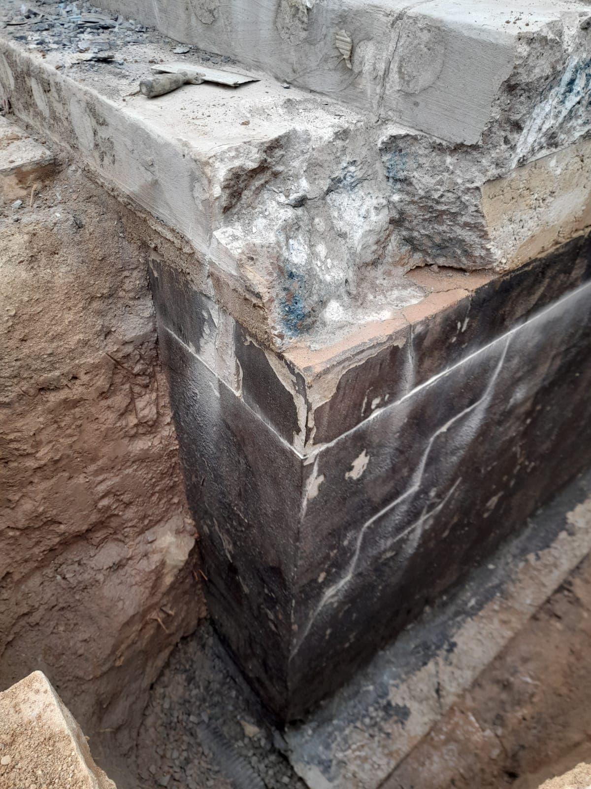 Foundation waterproofing work serving Bradford West Gwillimbury